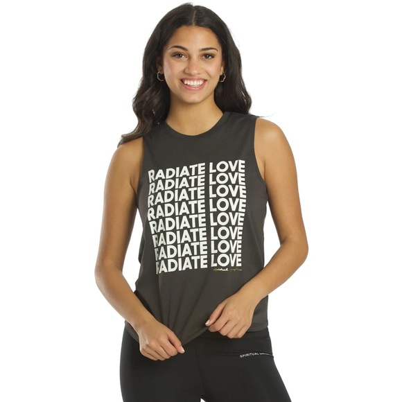 SPIRITUAL GANGSTER Radiate Love Muscle Tank - Picture 1 of 6
